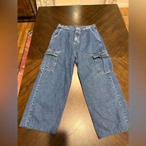 Wrangler Blue Cargo Jeans